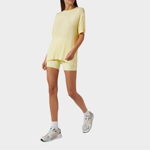 P.E Nation Primary Relaxed Fit T-Shirt in Yellow Women’s Size S